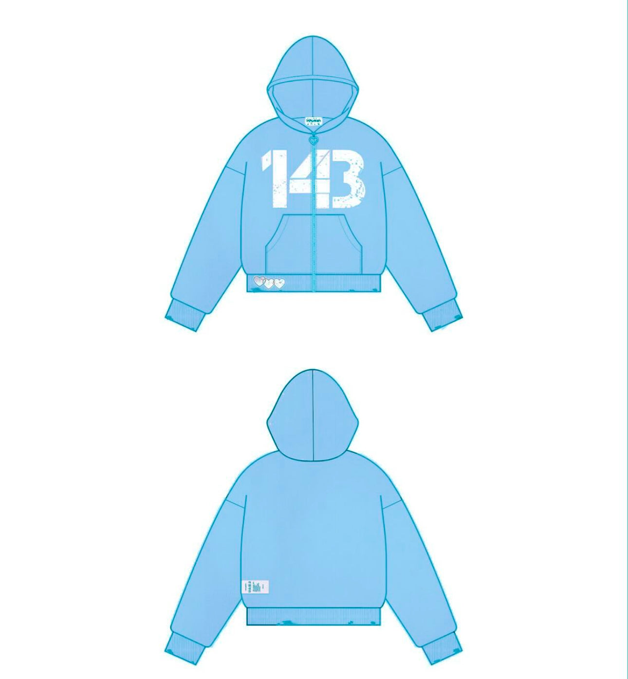 Blue 143 jacket